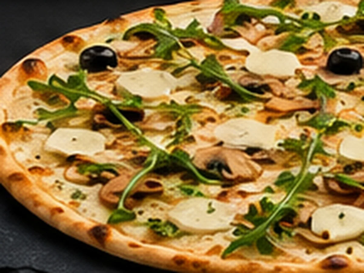 Pizza Tartuffo — Pizza Sun Menton